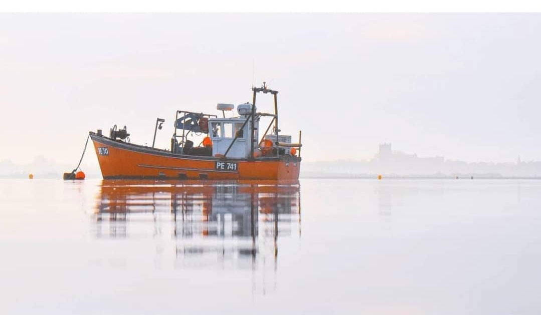 Fishing Boat At Sea
