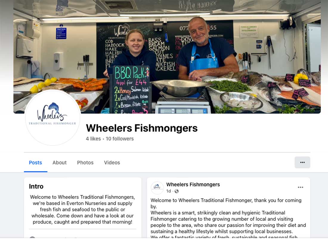 New Facebook Page