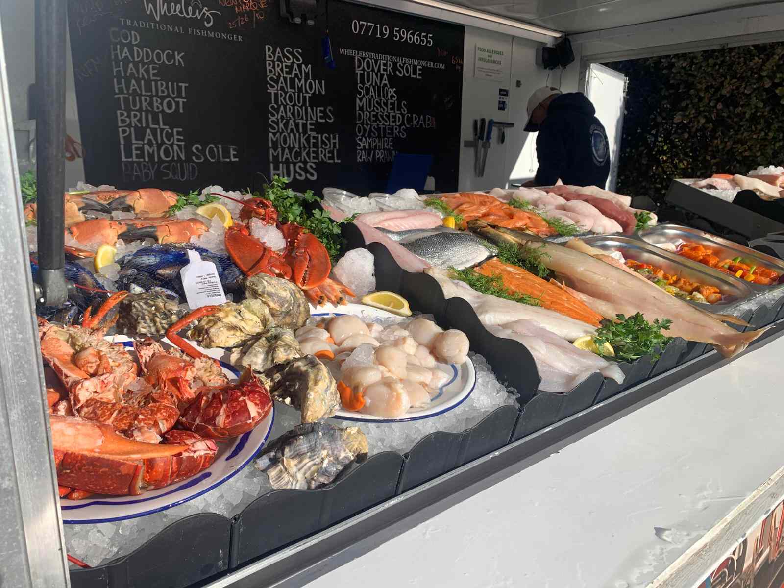 Wheeler's fish counter display